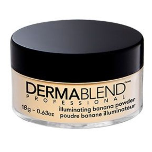 NIB ✅DERMABLEND #ILLUMINATING BANANA Loose Setting Powder 1oz ✨ BNIB - Picture 1 of 9